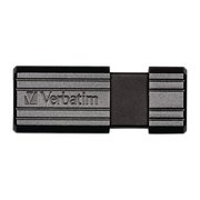  USB-флешка 32G USB 2.0 Verbatim Pin Stripe Black (49064) 
