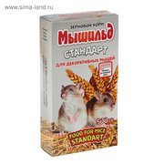  Корм зерновой «Мышильд стандарт» для декоративных мышей, 500 г, коробка (1222415) 