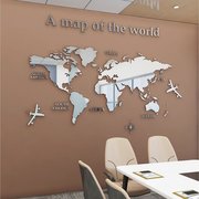  Декор настенный "Карта мира", 100 х 180 см (5439624) 