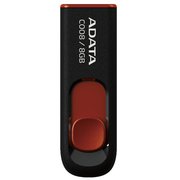  USB-флешка 8GB USB 2.0 A-DATA Black/Red AC008-8G-RKD 