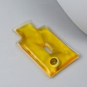  Грелка солевая медицинская физиотерапевтическая «Рукавичка», цвет жёлтый (5177069) 