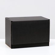  Коробка самосборная, черная, 26,5 х 16,5 х 19 см (7610341) 