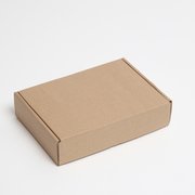  Коробка самосборная, бурая, 21 х 15 х 5 см (7370801) 