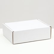  Коробка-шкатулка, белая, 27 х 21 х 9 см (7153913) 