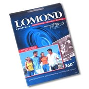  Фотобумага Lomond 1103102 10x15/260г/м2/20л./белый высокоглянцевое для струйной печати 
