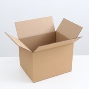  Коробка складная, бурая, 40 х 30 х 30 см (9044127) 