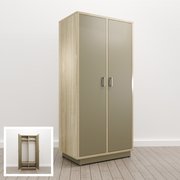  Шкаф для одежды1000*600*2112мм Дуб/Мокко (5428744) 