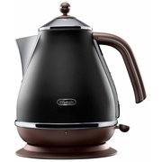  Чайник Delonghi KBOV 2001.BK черный/коричневый 