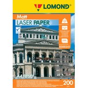  Фотобумага Lomond 0300341 A4/200г/м2/250л./белый матовое/матовое для лазерной печати 