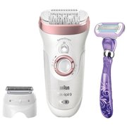  Эпилятор Braun SES 9/870 белый/медный 