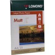  Бумага Lomond 0102073 A4/140г/м2/25л./белый матовое для струйной печати 