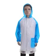  Дождевик детский «Гуляем под дождём», голубой, XL (3136874) 