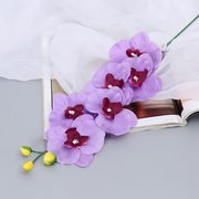  Цветок искусственный "Орхидея" 9*60 см, сиреневая (3534213) 