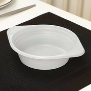  Набор одноразовых тарелок Не ЗАБЫЛИ!, 500 мл, суповые, цвет белый, в наборе 6 шт (9080896) 