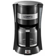  Кофеварка капельная Delonghi ICM 15210 черный 