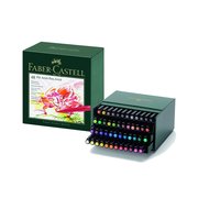  Ручка-кисть капиллярная набор Faber-Castell PITT Artist Pen Brush 48 цветов (2689015) 