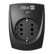  Сетевой фильтр Pilot Bit (1 розетка) черный 