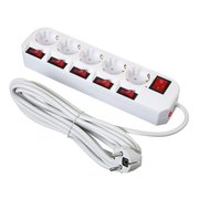  Сетевой фильтр Buro 500SH-5-SW-W 5м (5 розеток) белый 
