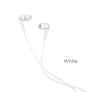  Наушники HOCO M72 Admire universal earphones with mic, white 