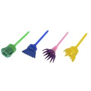  Набор инструментов для краски 4 шт., цвета МИКС (3110052) 