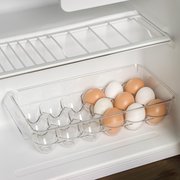  Контейнер для яиц с крышкой, 18 ячеек, 32,5×16,5×7,5 см (7365531) 
