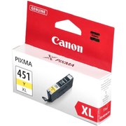  Картридж струйный Canon CLI-451XLY 6475B001 желтый для Canon Pixma iP7240/MG6340/MG5440 