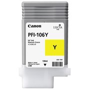 Картридж струйный Canon PFI-106 Y 6624B001 желтый для Canon для iPF6300S/6400/6450 