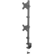  Кронштейн для мониторов ЖК Buro M063 черный 15"-32" макс.8кг крепление к столешнице поворот и наклон 