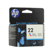  Картридж струйный HP 22 C9352AE многоцветный (165стр.) для HP DJ 3920/3940/PSC 1410 