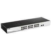  Коммутатор D-Link DGS-1210-26/F1A 24G 2SFP настраиваемый 