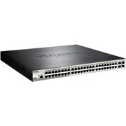  Коммутатор D-Link DGS-1210-52MP/ME DGS-1210-52MP/ME/B1A 48G 4SFP 48PoE 370W управляемый 