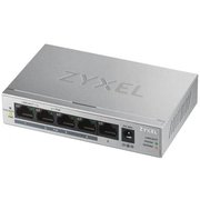  Коммутатор Zyxel GS1350-6HP-EU0101F 6G 1SFP 4PoE+ 60W управляемый 