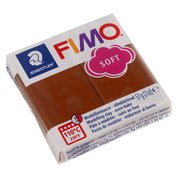 Пластика - полимерная глина FIMO soft, 57 г, карамель (1252138) 