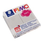  Пластика - полимерная глина FIMO soft, 57 г, серый дельфин (1252142) 
