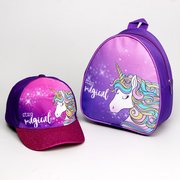  Детский набор Stay magical, рюкзак, кепка (7461980) 