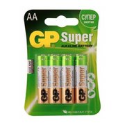  Батарейка GP LR6, AA, Super Alkaline, щелочная (GP 15A-CR8) блистер 8 шт 