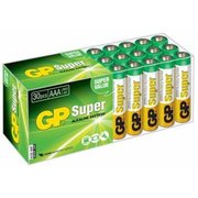  Батарейка GP LR03, AAA, Super Alkaline, щелочная (GP 24A-B30) коробка 30 шт 
