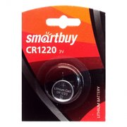  Батарейка Smartbuy CR1220, 1220, SBBL-1220-1B, литиевая (SBBL-1220-1B) блистер 1 шт 