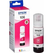  Картридж струйный Epson 106M C13T00R340 пурпурный (70мл) для Epson L7160/7180 