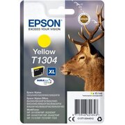  Картридж струйный Epson T1304 C13T13044012 желтый (10.1мл) для Epson B42WD 