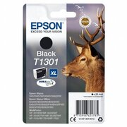  Картридж струйный Epson T1301 C13T13014012 черный (25.4мл) для Epson B42WD 