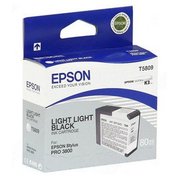  Картридж струйный Epson T5809 C13T580900 светло-серый (80мл) для Epson St Pro 3800 