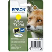  Картридж струйный Epson T1284 C13T12844012 желтый (3.5мл) для Epson S22/SX125 