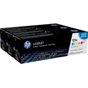  Картридж лазерный HP 126A CF341A голубой/пурпурный/желтый набор (1000стр.) для HP LJ CP1025 