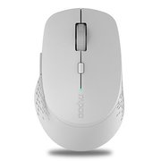  Мышь Rapoo M300 светло-серый BT/Radio USB 