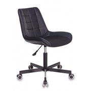  Кресло Бюрократ CH-350M/Black без подлокотников черный искусст.кожа/ткань крестовина металл 