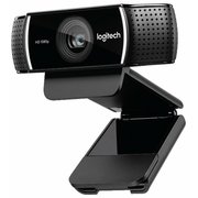  Камера Web Logitech Pro Stream C922 (960-001088) черный USB2.0 с микрофоном 