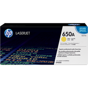  Картридж лазерный HP 650A CE272A желтый (15000стр.) для HP LJ CP5520/5525 