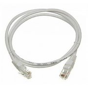  Патч-корд медный Lanmaster UTP LAN-PC45/U5E-2.0-GY серый вилка RJ-45-вилка RJ-45 кат.5е 2м LSZH 