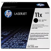 Картридж лазерный HP Q6511X черный (12000стр.) для HP LJ 2410/2420/2430 